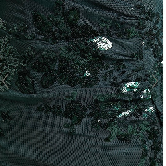 green sparkly prom dress - Picture 6 of 6
